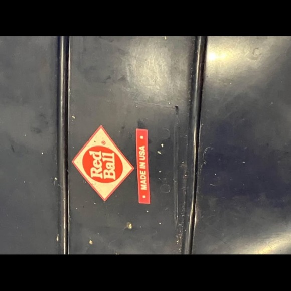 men’s size 8 vintage look red ball rubber gum rainboots - Picture 5 of 8